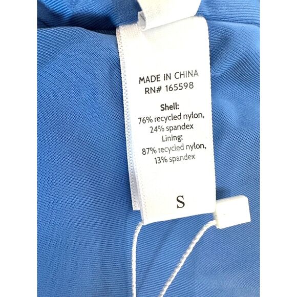 Andie Swim The Santorini One Piece Compressive Minimalist Horizon Blue NWT Small - Picture 7 of 8